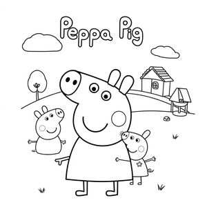 Kolorowanka Peppa Pig: Przygody