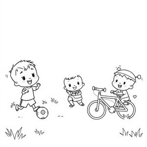 Libro para Colorear de Cuentos: Bing