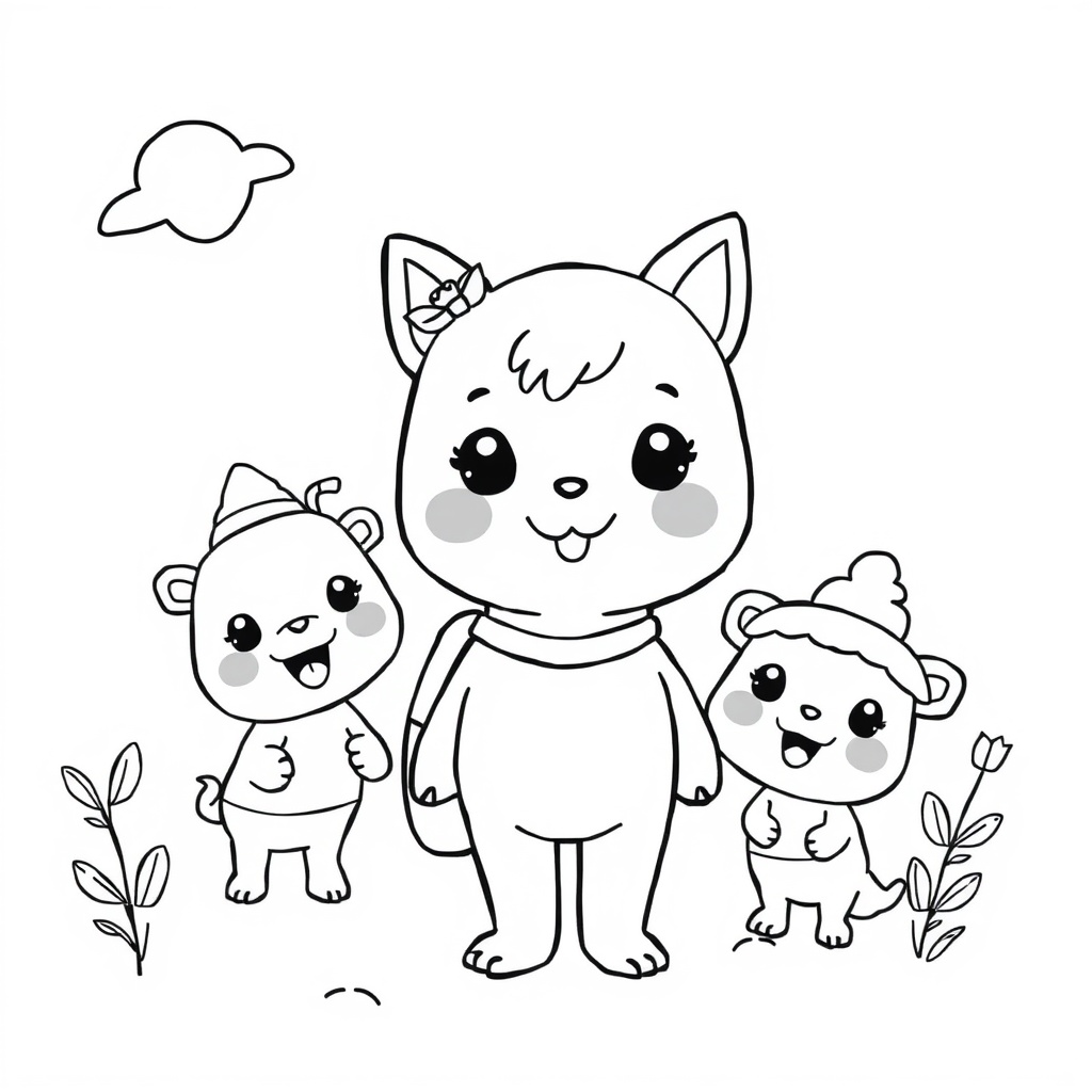 Libro para Colorear de Bluey: Listos para la Aventura