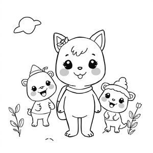 Libro para Colorear de Bluey: Listos para la Aventura