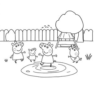 Libro de Colorear de Peppa Pig