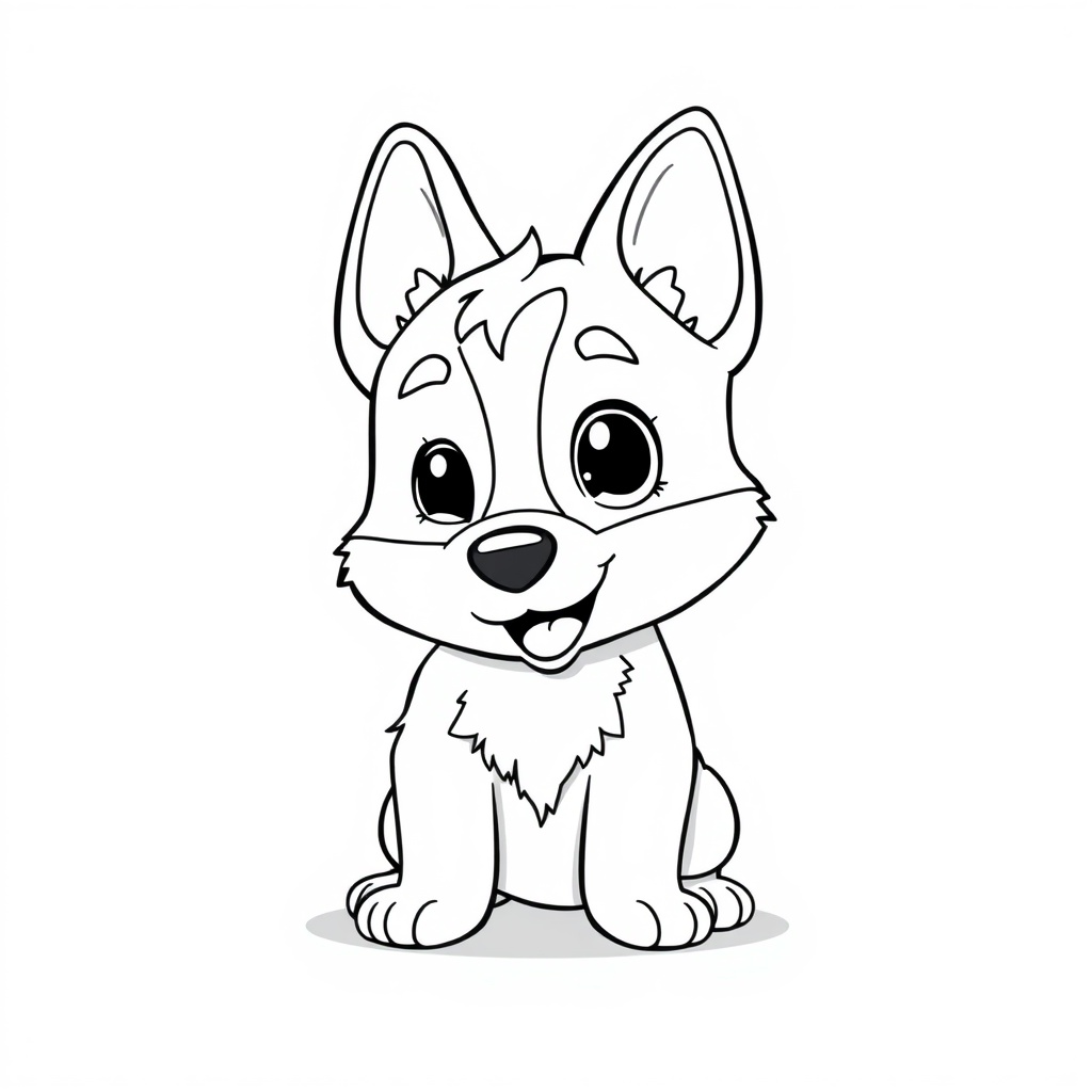 Libro para Colorear Bluey