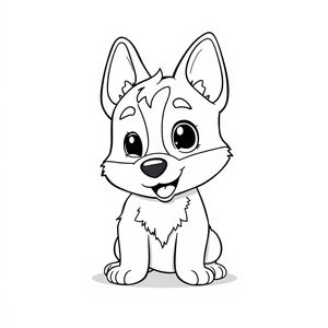 Libro para Colorear Bluey