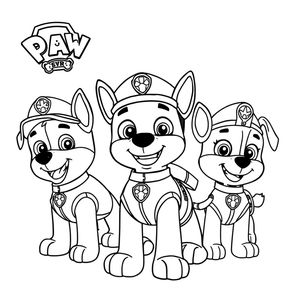 La Patrulla Canina: Aventuras de Colorear