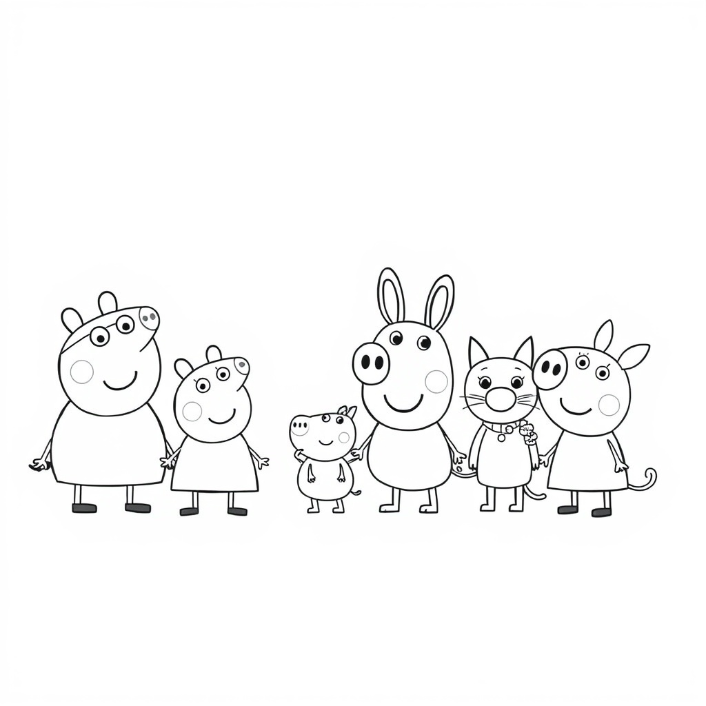 Libro de Colorear de Peppa