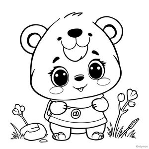 Libro para Colorear de Masha y el Oso