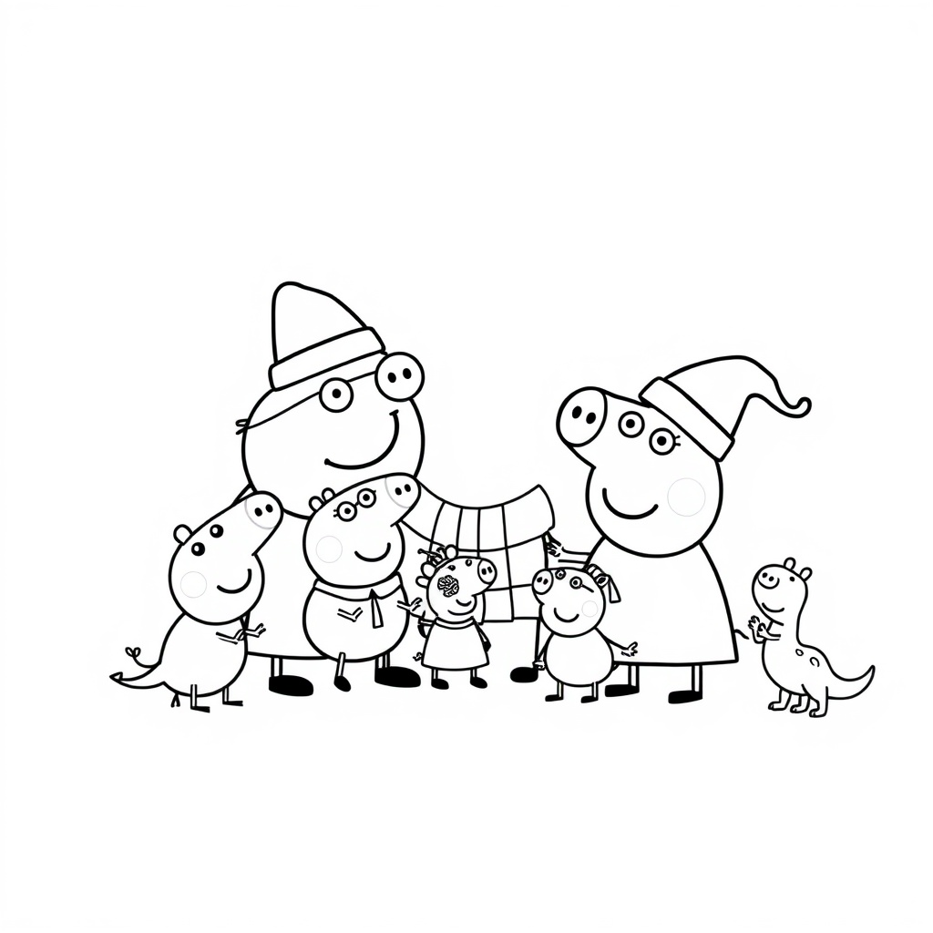 Libro para Colorear Peppa Pig