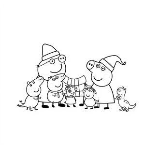 Libro para Colorear Peppa Pig