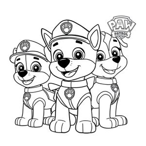 Libro para Colorear: Patrulla Canina