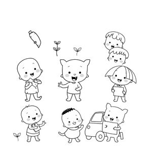 Libro para colorear de Bing