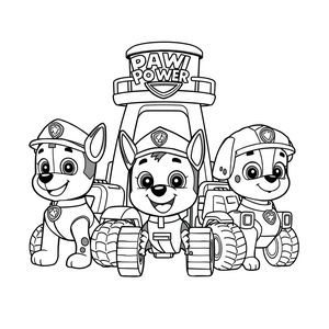 Libro para Colorear de PAW Patrol: Misiones de Rescate