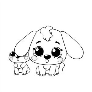 Libro para Colorear de Bluey