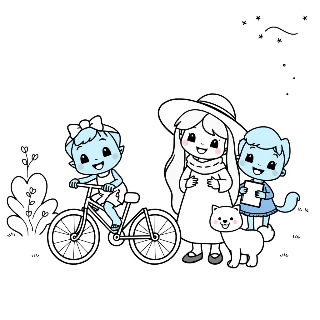 Libro para Colorear de Bluey