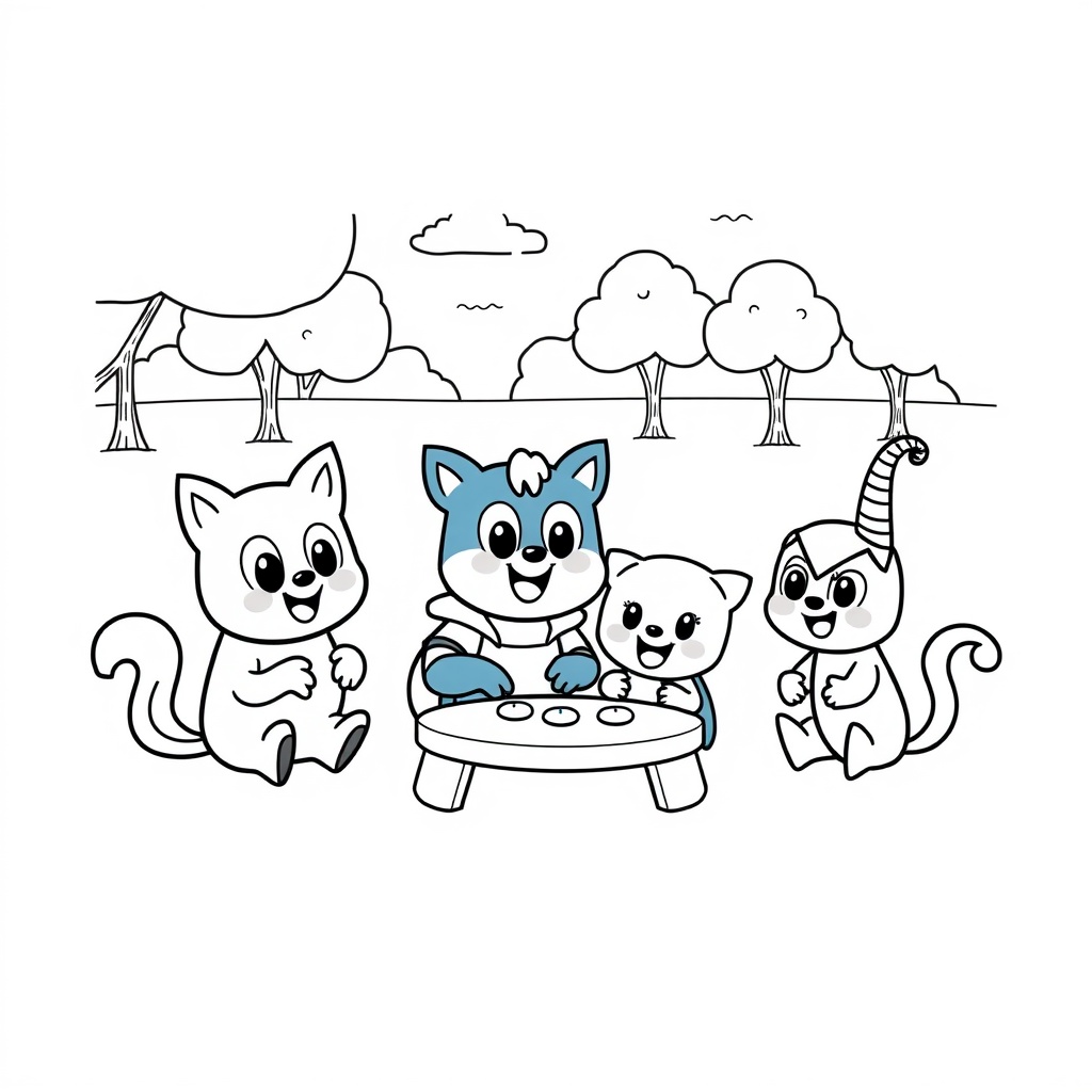 Przygody Bluey i Przygódki