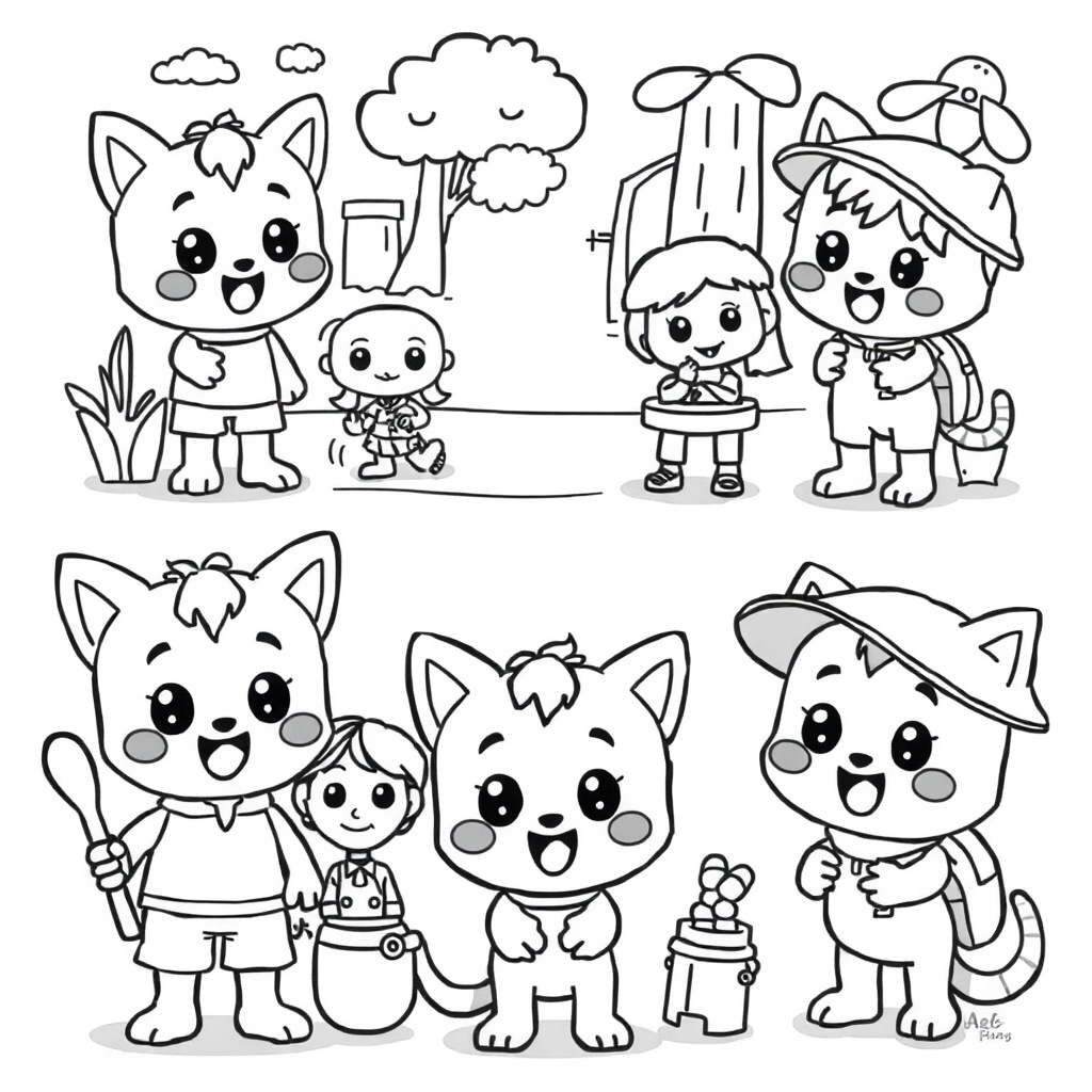 Bluey - Libro para Colorear de Aventuras