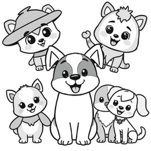 Bluey: Kolorowanka z Przygodami