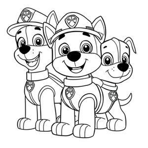 Patrulla Canina - Gran Misión de Colorear
