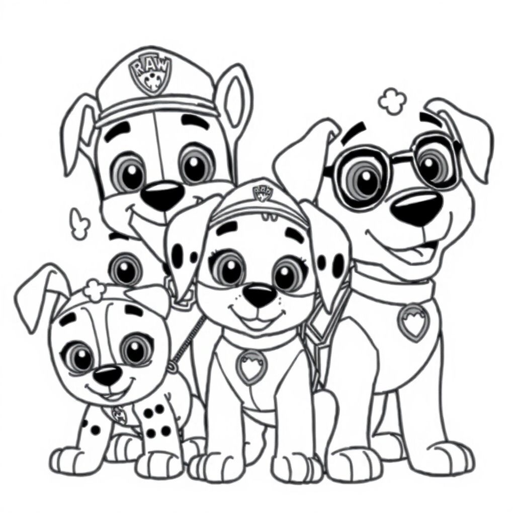 Academia de Colores de La Patrulla Canina