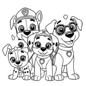 Academia de Colores de La Patrulla Canina