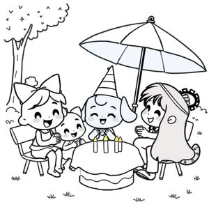 Libro de Colorear Bluey: Aventuras Familiares