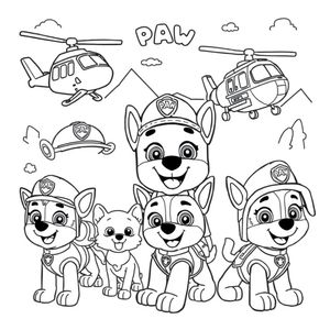 Paw Patrol - Libro de Colorear de Aventuras