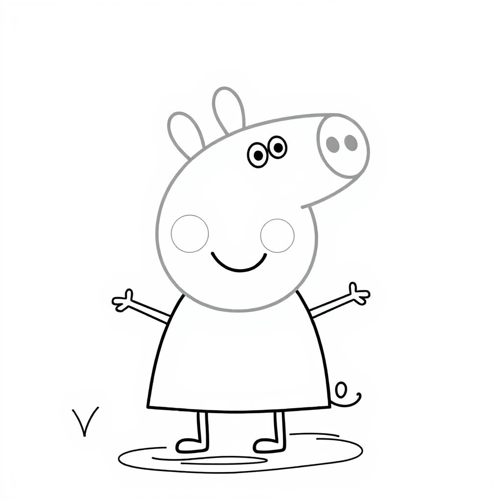Libro para Colorear Peppa Pig