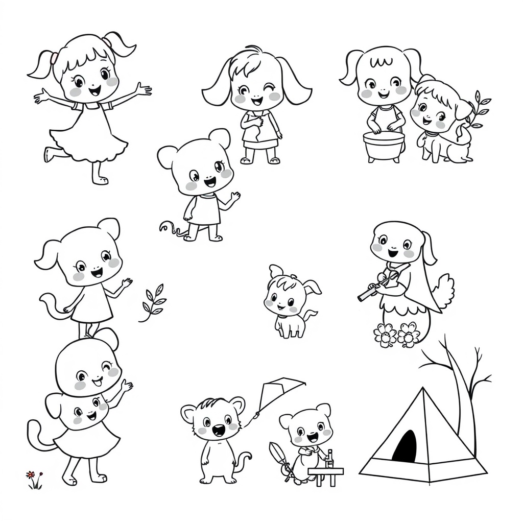 Bluey: Kolorowa Przygoda