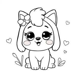 Página de Colorear de Bluey