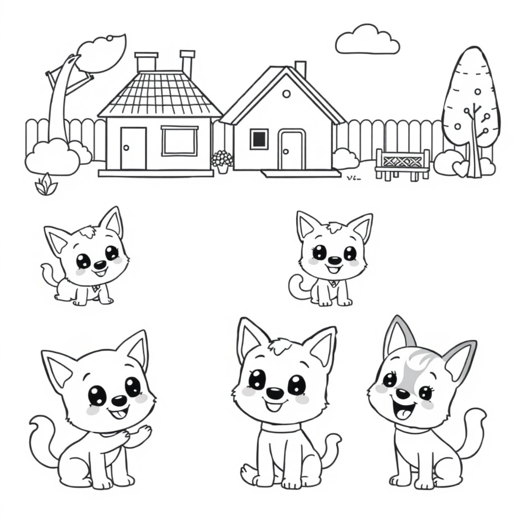 Bluey: Un Mundo de Colores