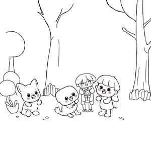 Libro de Colorear de Bluey