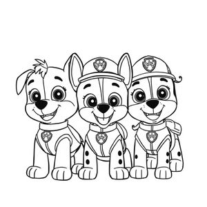 Libro para Colorear: Patrulla Canina - Acción y Diversión