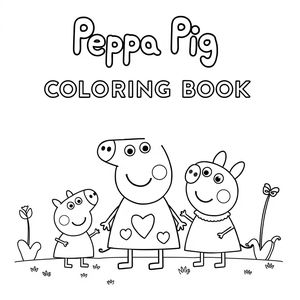 Libro de Colorear de Peppa Pig