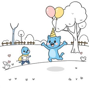 Libro para colorear de Bluey