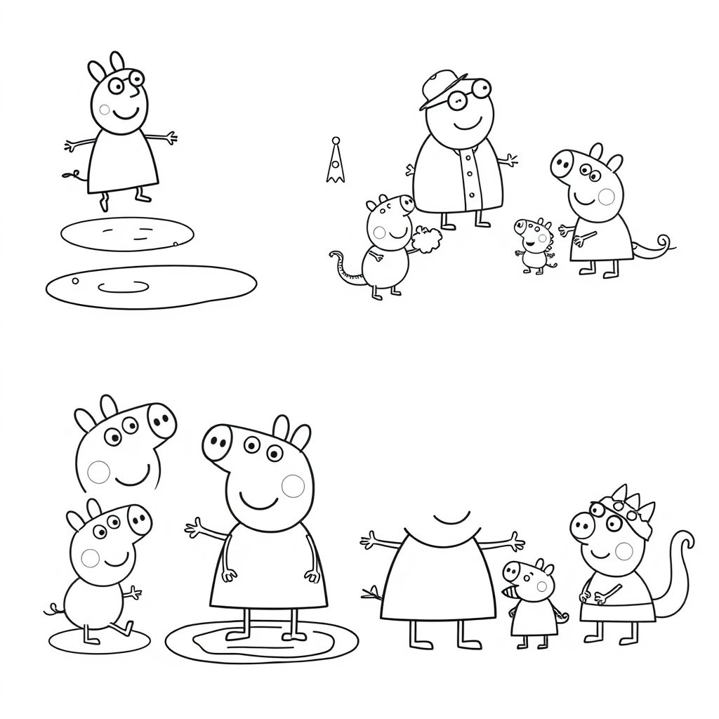 Peppa Pig: Libro de Colorear de Aventuras