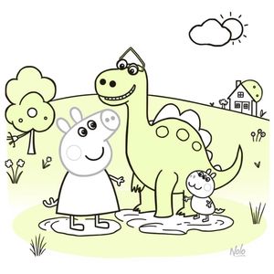 Kolorowanka Peppa Pig