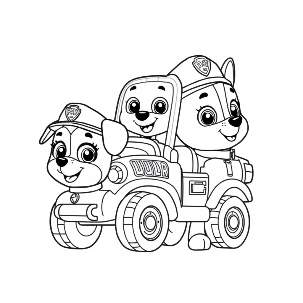 Libro de Colorear de PAW Patrol