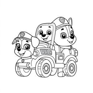 Libro de Colorear de PAW Patrol