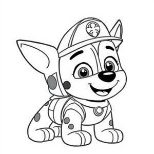 Libro para Colorear - Patrulla Canina