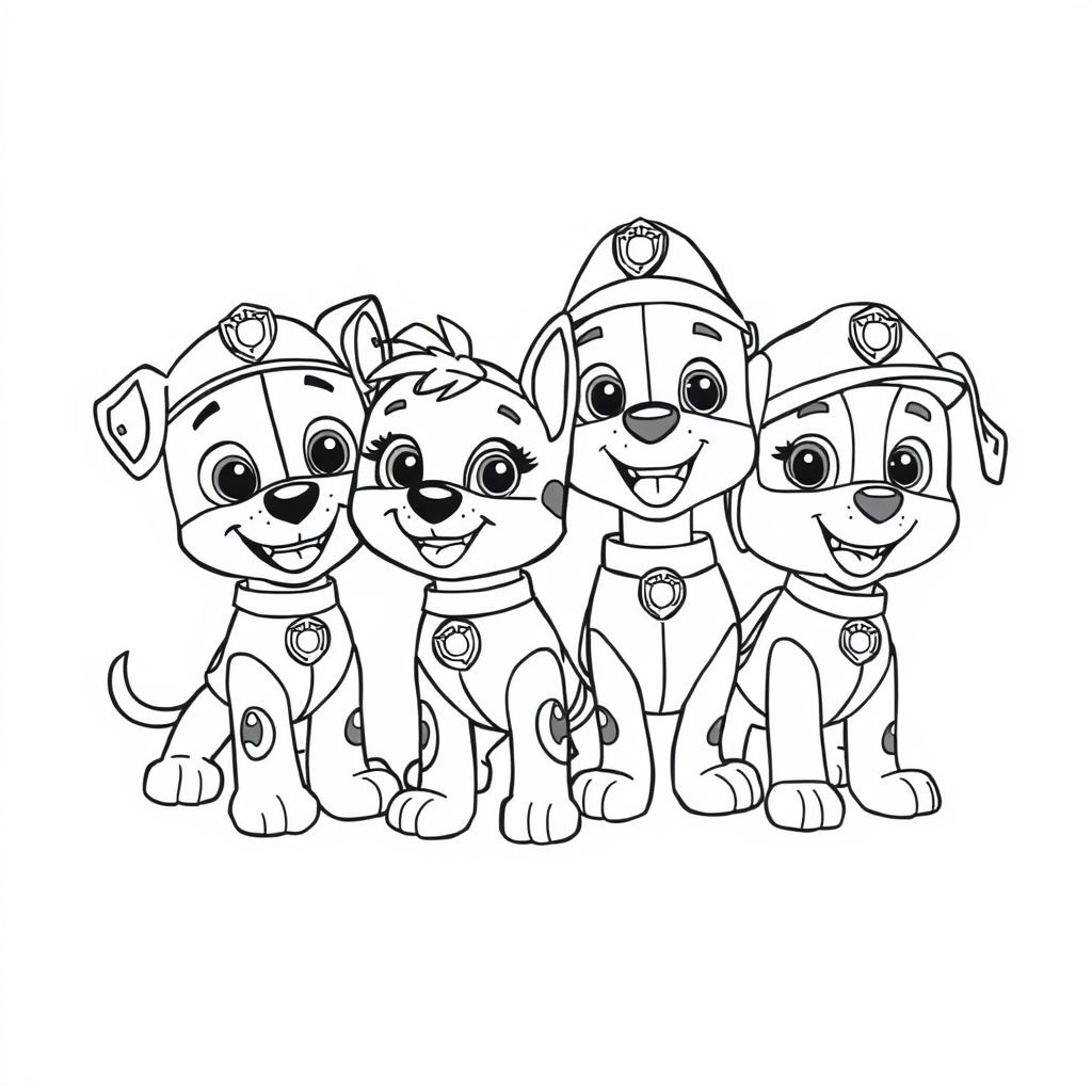 Psi Patrol - Misja Kolorowania