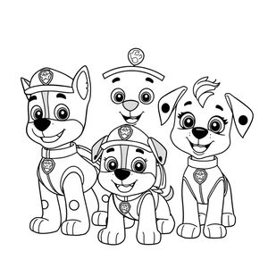 Libro de Colorear de Patrulla Canina