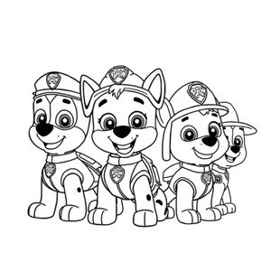 Libro para Colorear: Patrulla Canina
