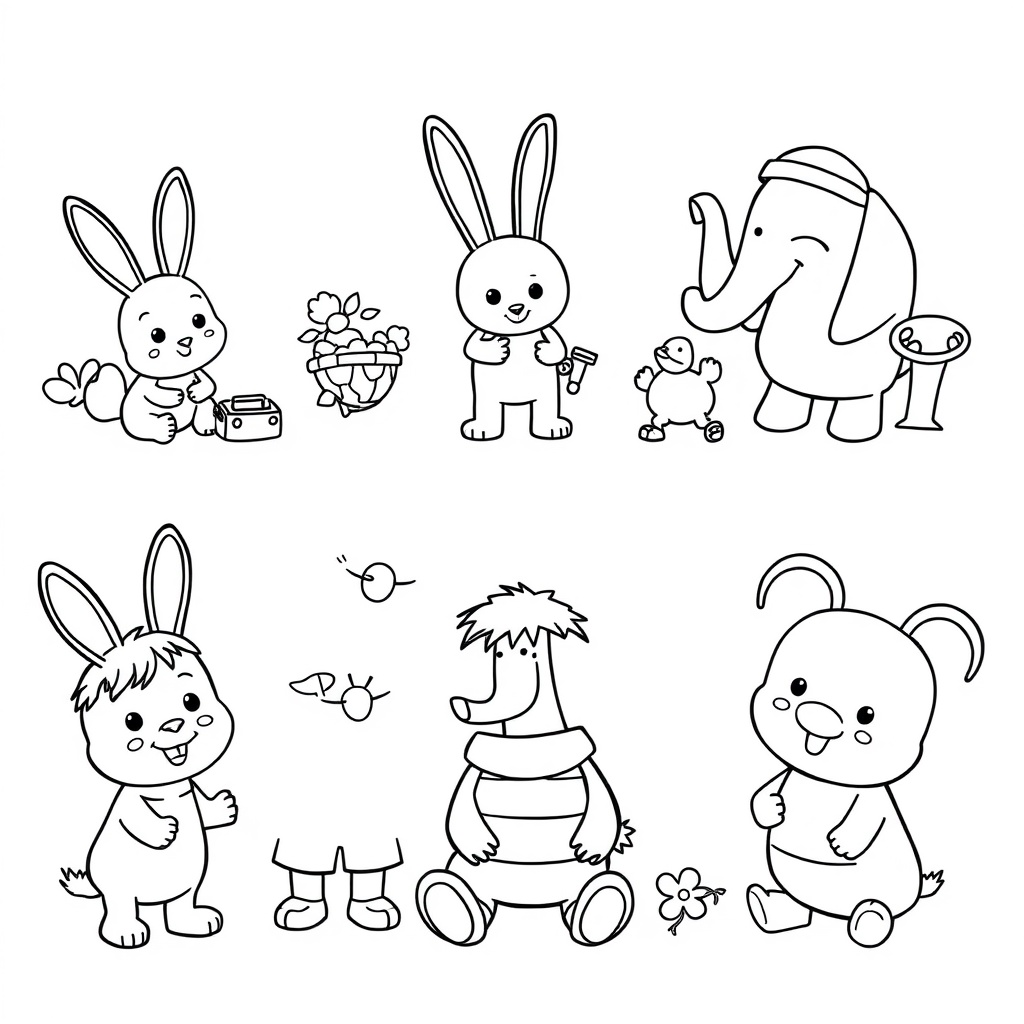 Libro para Colorear Bing