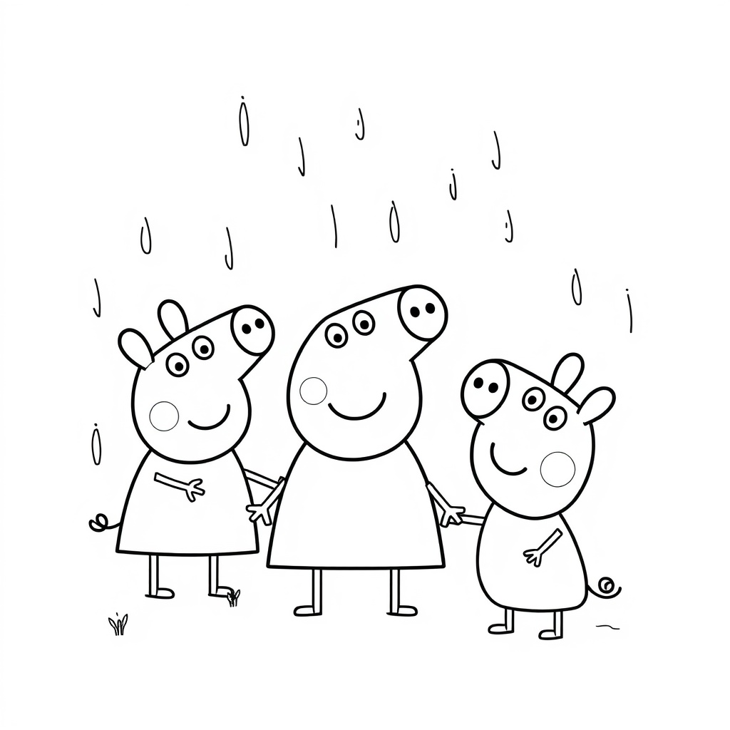 Libro para colorear Peppa Pig