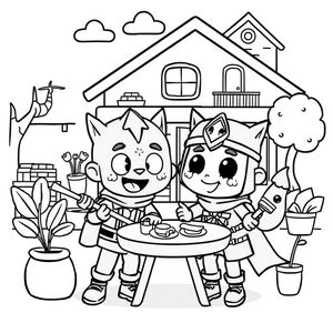 Bluey - Gran Aventura de Colorear