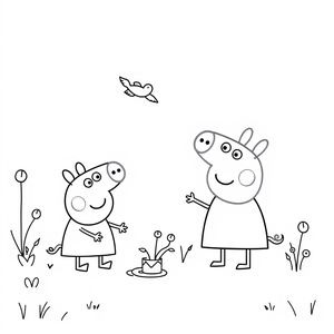Peppa Pig - Libro para Colorear de Aventuras