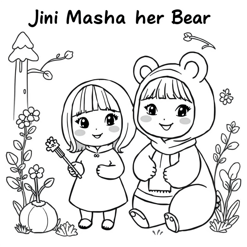 Masza i Niedźwiedź: Przygody w Lesie