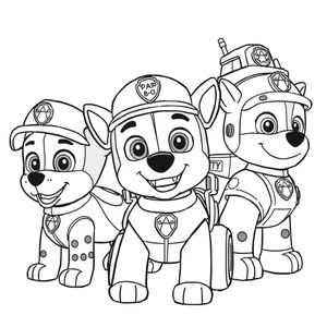 Libro para Colorear de la Patrulla Canina