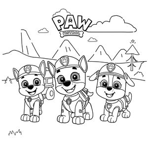 Libro para colorear: ¡Paw Patrol – Misiones de Rescate!