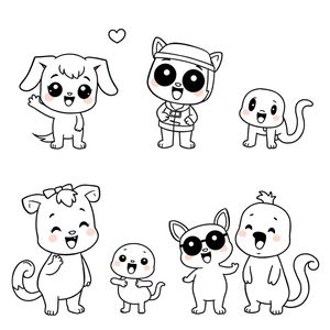 Libro para Colorear de Bluey