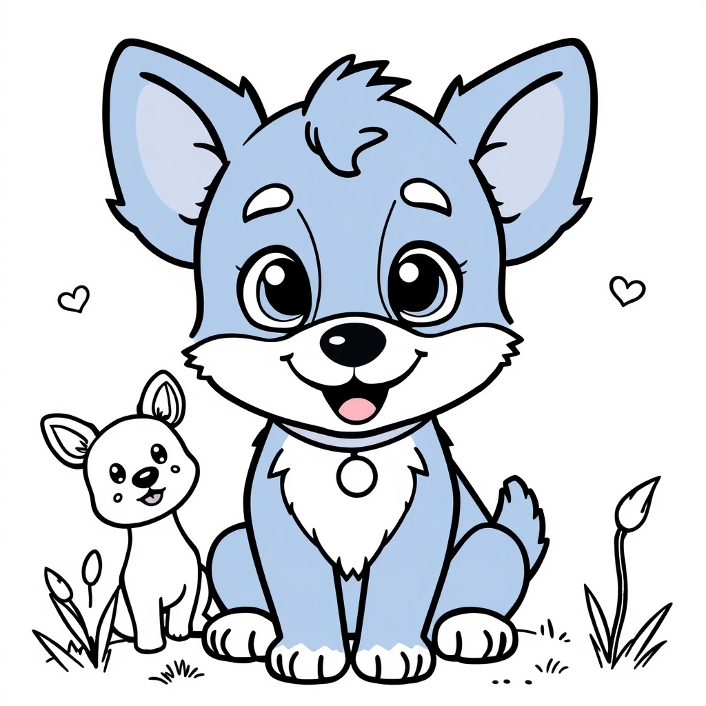 Bluey - Libro para Colorear